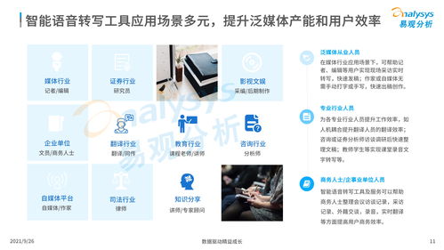 2021中國智能語音轉寫工具行業 人工智能應用軟件開發的洞察與展望